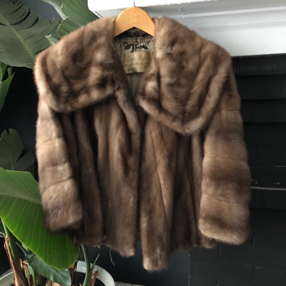 Vintage mink jacket